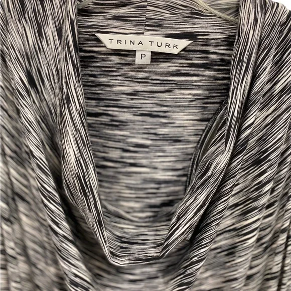 Trina Turk Raissa Cowl Neck Drop Waist Maxi Dress P - Picture 5 of 8